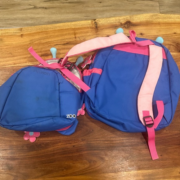 SKIP HOP|PRESCHOOL|BACKPACK AND LUNCH KIT|BUTTERFLY - Picture 2 of 9